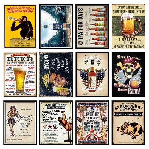 Alcohol retro metal - alcohol,