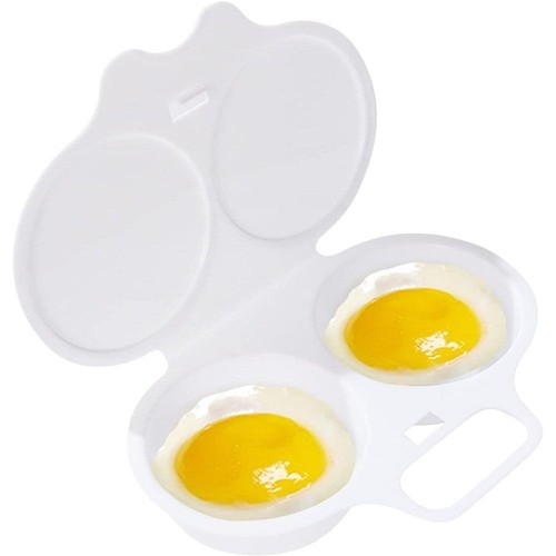 Double cup microwave egg - cup,