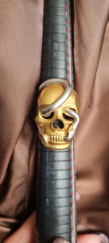18ct gold theo fennell skull - gold,