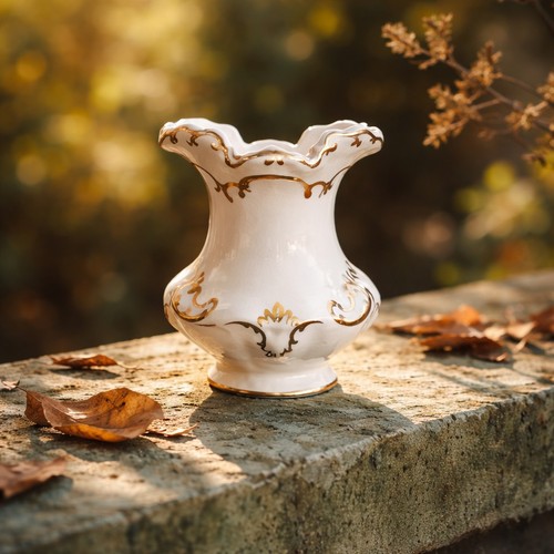 Cute vintage vase height cm - height,