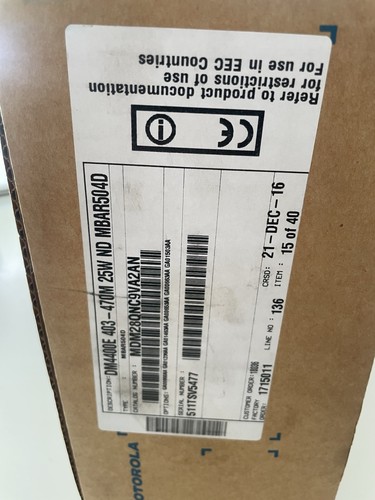 Motorola mototrbo dm4400e - motorola,
