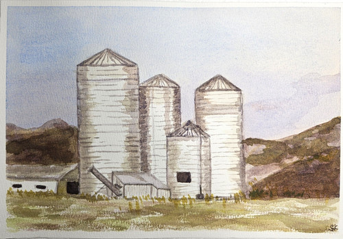 Original watercolor painting - original,