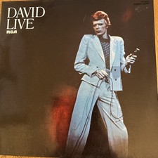 David Bowie - David Live Double Vinyl LP Record gatefold VG+