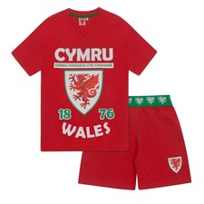 Wales Cymru Boys Pyjamas Short