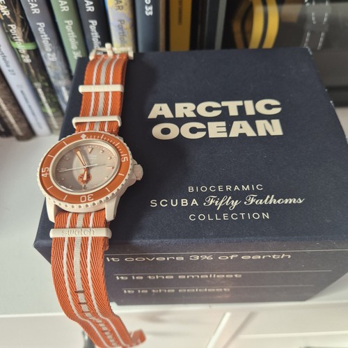 Blancpain swatch scuba fifty - x,