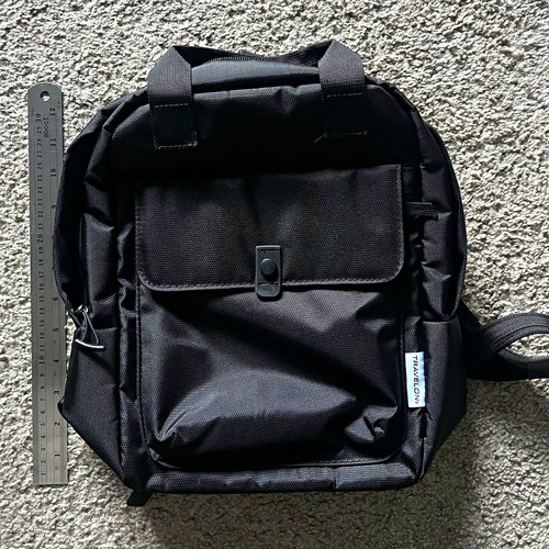 Travelon black small backpack - small,