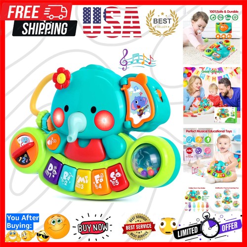 Baby piano toy light - 12,