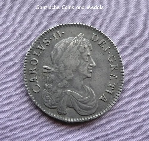 1671 king charles silver - 1671, ii