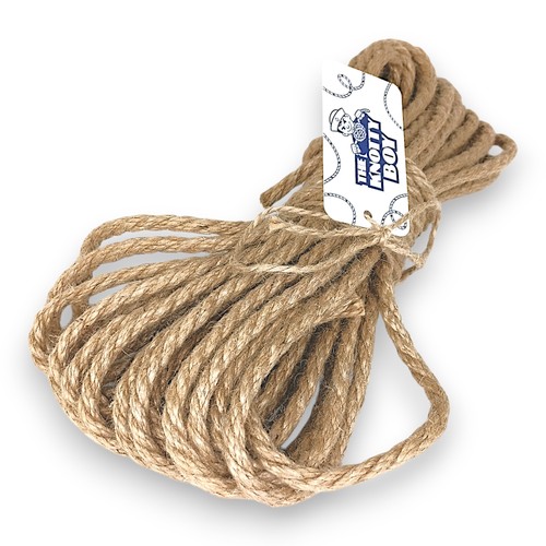 16mm natural jute - natural, hessian