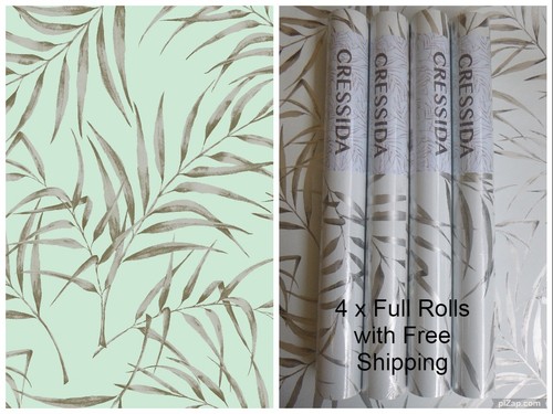 Full rolls fern - full, wallpaper