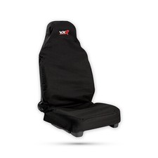 For Vauxhall Insignia MK5 Vxr 1x Front Recaro Bucket Seat Cover Black Logo