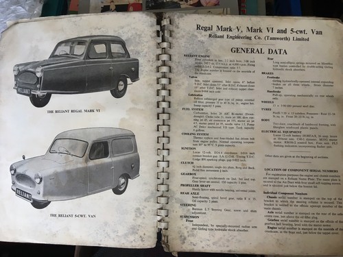 Reliant regal mark - mark, 6