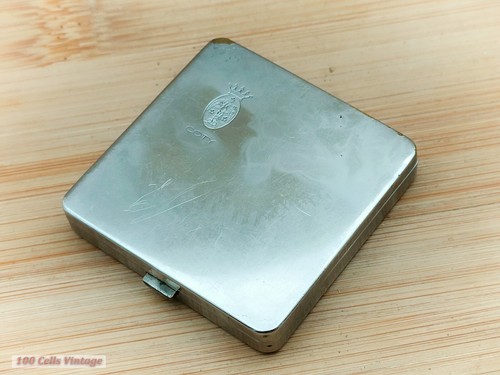 Coty small square silver