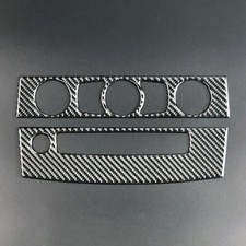 Car Carbon Fiber Front CD & AC