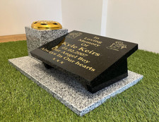 Memorial Stone Gravestone Granite Cemetery Headstone Personalised Grave Plaque