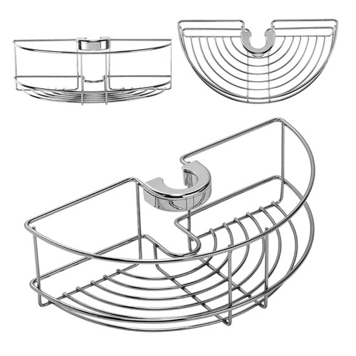 Croydex chrome shower caddy - chrome,
