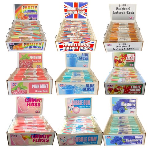 100 rock sticks - 100,