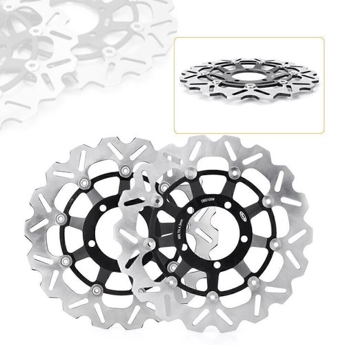 Black front brake disc - brake, rotors