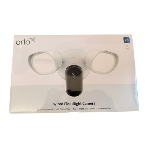 Arlo wired floodlight camera - arlo,
