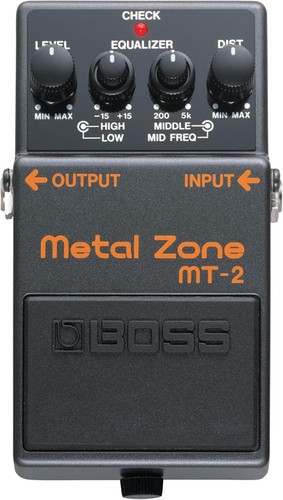 Boss metal zone - metal, effects