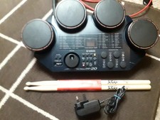 Yamaha DD20 Electric Digital Drums Percusion Metronom power supply and sticks