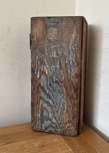 Antique japanese wooden hinged - japanese,