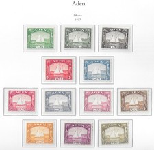 Aden 1937 Dhows set of 12