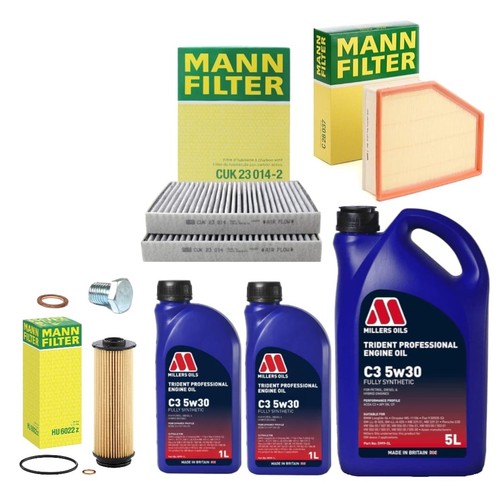 All mann filters service - all,