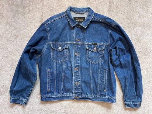 Wrangler blue denim jacket - blue,