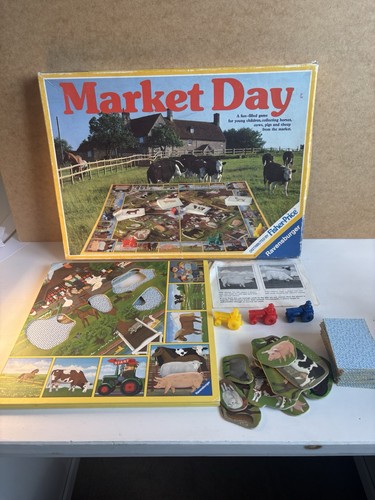 Ravensburger market day board - market,