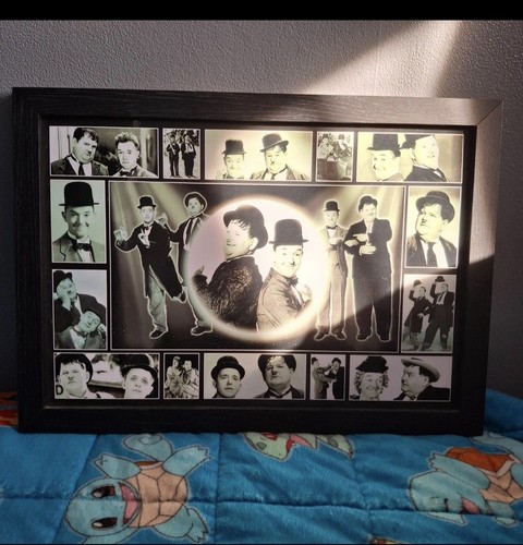 Laurel and hardy framed - laurel,