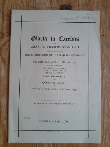 Gloria excelsis charles - gloria,