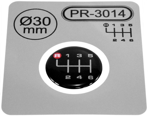Gear knob shift pattern - knob,
