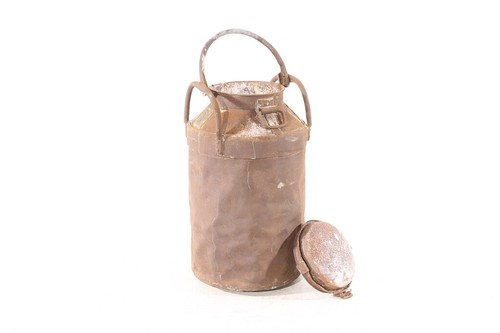 Old milk can - old, whole