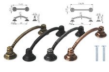 Vintage cabinet handles - vintage,