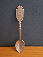 Coronation Spoon King George VI Queen Elizabeth 1937 Souvenir Silver Plated