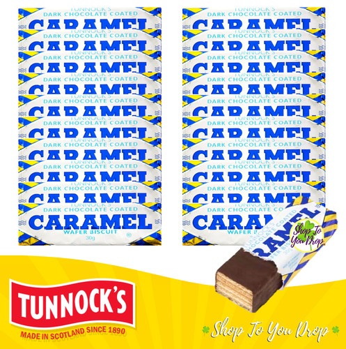 Tunnocks dark chocolate - dark,