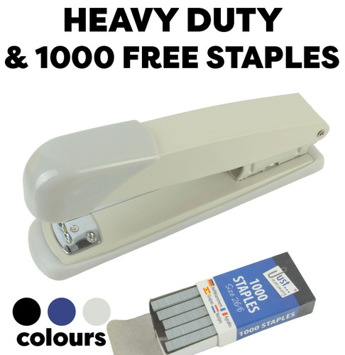 Full strip metal stapler heavy - full,