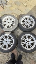 GENUINE JAGUAR XE 17" Crux 7-SPOKE ALLOY WHEELS AND PIRELLI TYERS GX7M-1007-KB