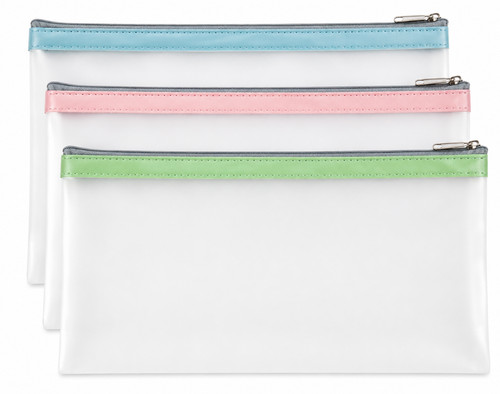 Transparent pencil case - case, pu