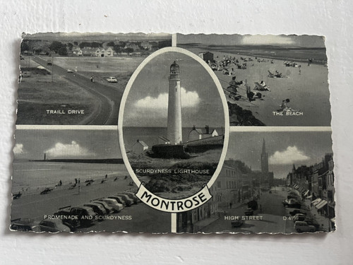 Vintage view postcard 1962 - view,