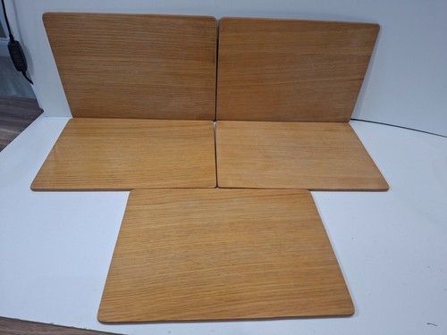 Set placemats wooden oak - set,