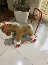 Vintage Pony Horse On Wheels