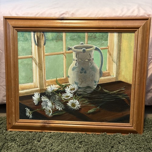 Puzzle jug daisies flowers - puzzle,