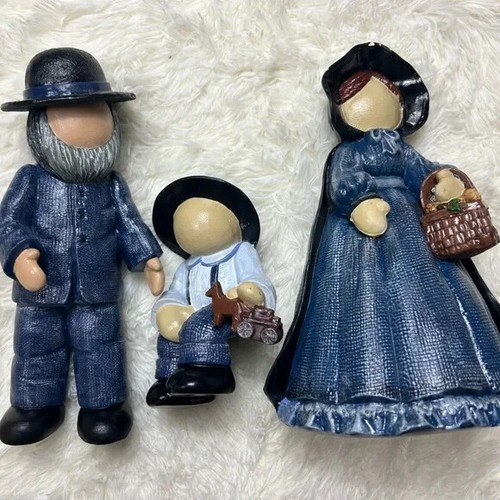 Amish faceless ceramic