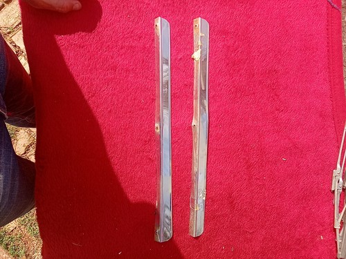 Stainless profiles rear - , seat