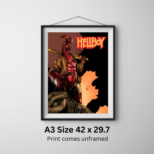 Hellboy poster print - hellboy,