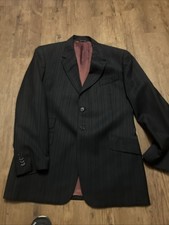 Men’s Paul Smith London , Smart, Blazer, Black Blue Multi Striped Vgc