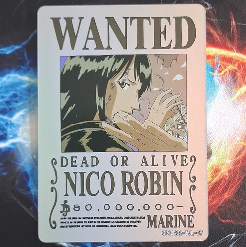 One piece nico - piece:, wanted