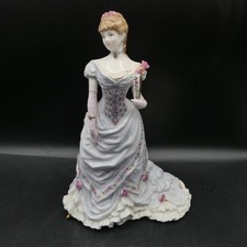 Royal Worcester Ltd Ed Figurine Golden Jubilee Ball Splendour At Court Perfect